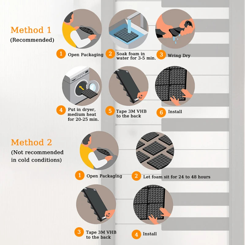 SoundHex: Acoustic Foam Panels for Sound Treatment