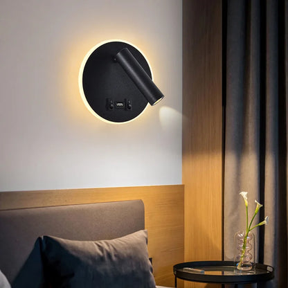 WallBeam: Lámpara de pared LED recargable con USB