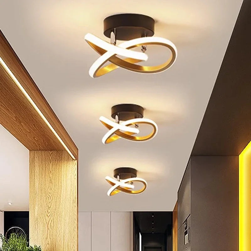 SkyPanel: Modern LED Ceiling Light with Ambient Glow