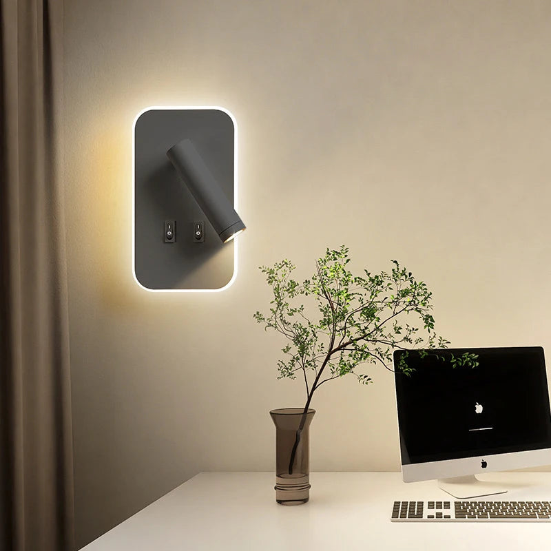 WallBeam: Rechargeable LED Wall Light with USB