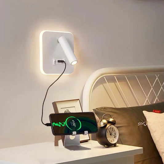 WallBeam : Applique murale LED rechargeable avec USB